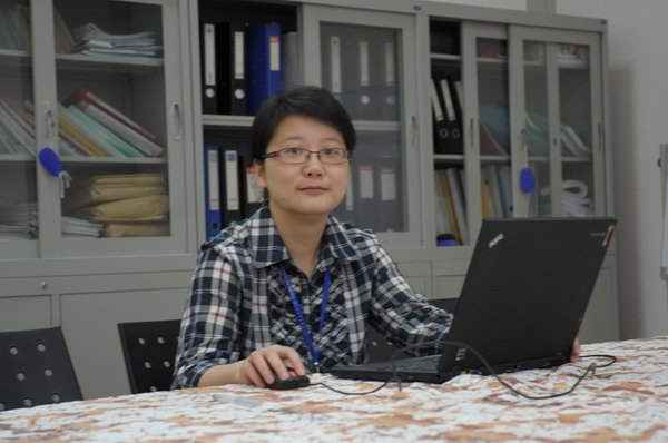 现任财务处预决算科负责人的范悦敏在财