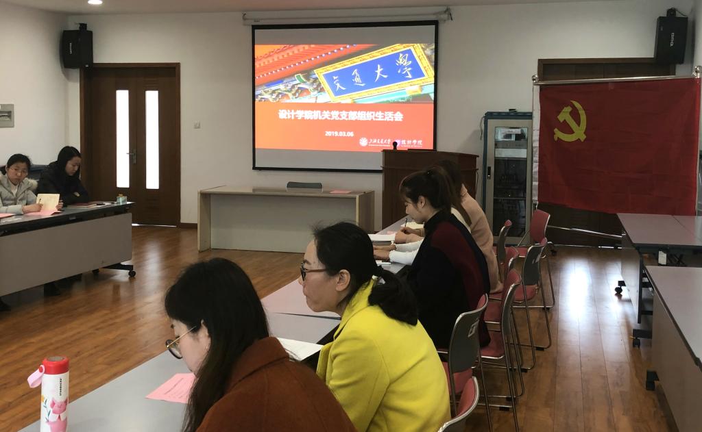 会议由党支部书记朱琳主持