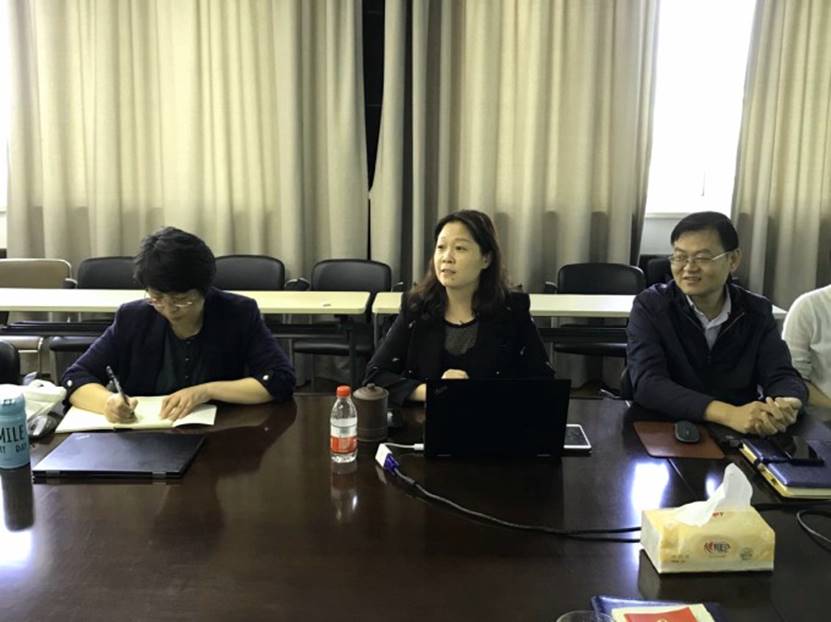 23规划发展处党支部在行政楼日下午