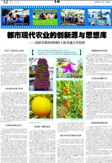 以转化高校农业科技成果和促进农业生产
